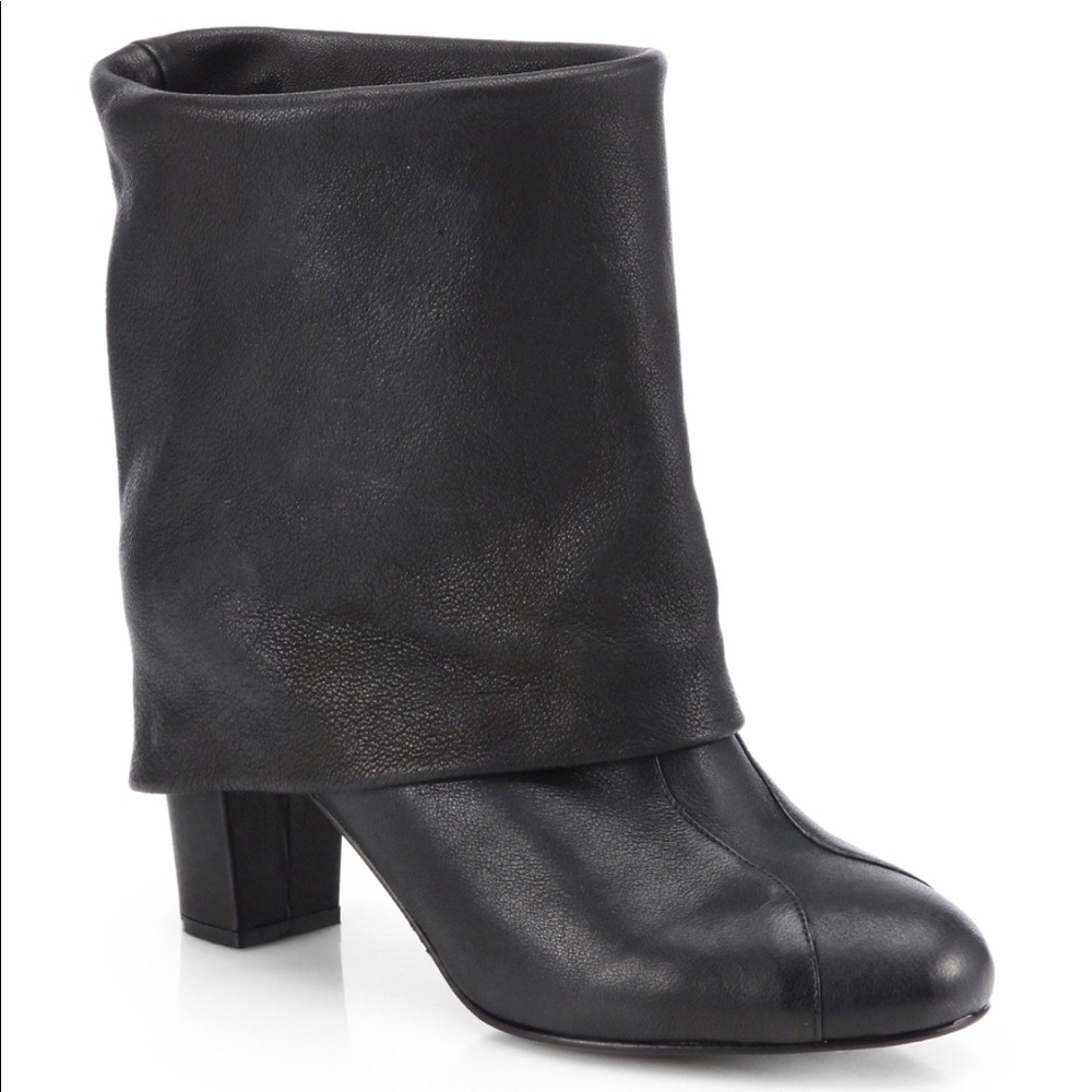 See by Chloe fold over Melia slouchy ankle boots
